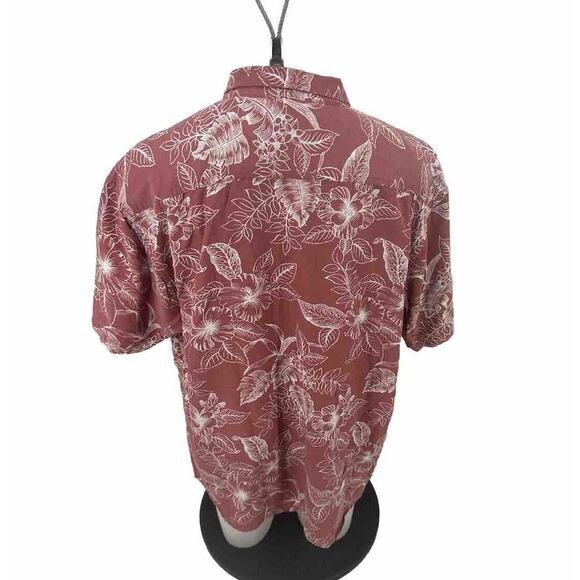 Seapointe Shirt Mens XXL Floral Hawaiian Tropical Short Sleeve Button Up 9-21 - Picture 3 of 11